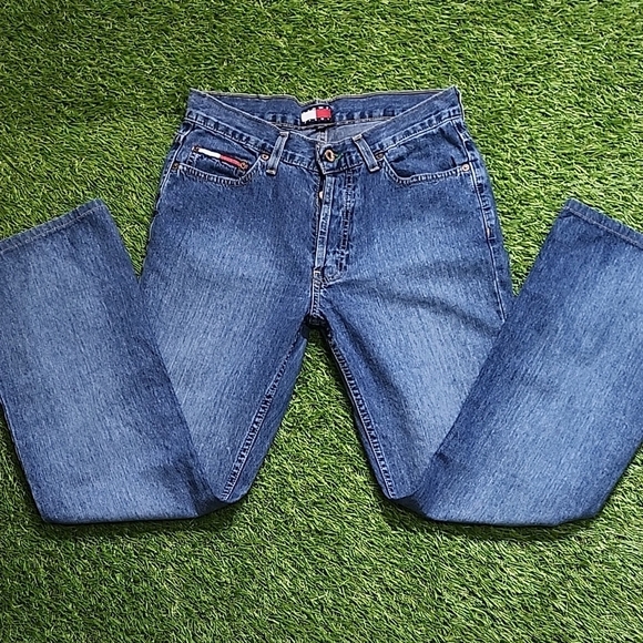 Tommy Hilfiger Womens Vintage Classic Blue Denim Jeans - Picture 1 of 8